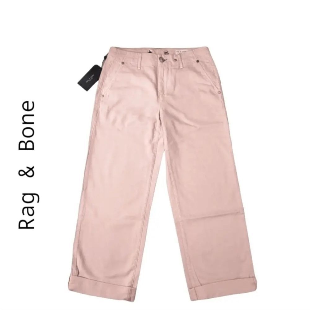 NWT Rag & Bone Blush Buckley Straight Leg Chinos - Picture 5 of 13